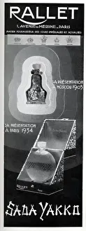 Scent: Magazine Advertisement for Rallet perfumes