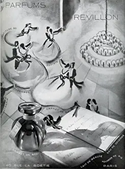 Scent: Magazine Advertisement for Revillon perfumes