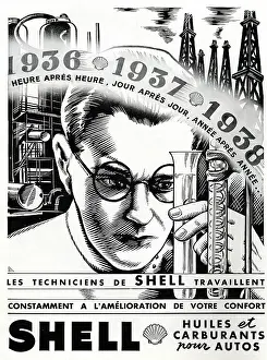Improve: Magazine Advertisement for Shell oils and fuels