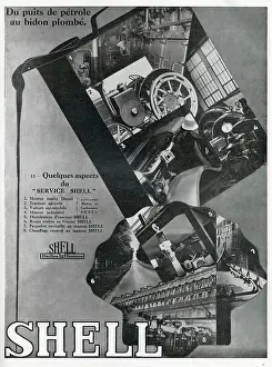 Bitumen: Magazine Advertisement for Shell products