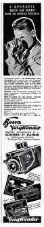 Schober: Magazine Advertisement for Voigtlander cameras