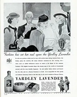 Yardley: Magazine Advertisement for Yardley Lavender