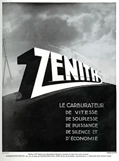 Zenith: Magazine Advertisement for Zenith carburettors