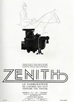 Zenith: Magazine Advertisement for Zenith carburettors