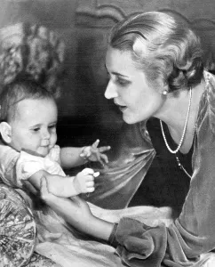 Youngest: Magda Goebbels with daughter Hilde