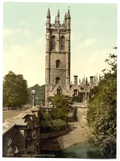 Magdalen: Magdalen Tower, Oxford, England