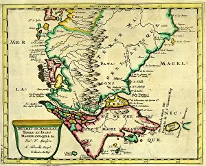 Sanson: Magellan Straits