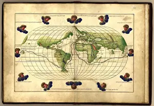 1544: Magellan's Route, 16th Century
