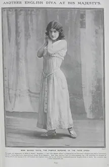 Comique: Maggie Teyte, opera singer