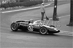 Maggs: Maggs in the Cooper T56, Monaco Grand Prix