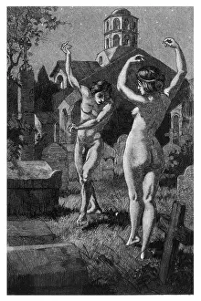 Hangman: Magic potion enchants dancers, circa 16th century