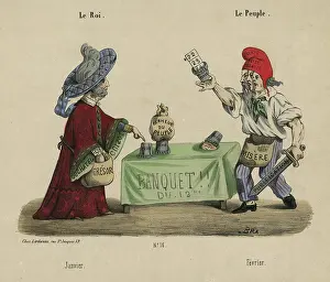 Magician's trick being revealed