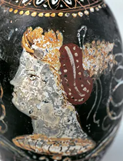 Colonies: Magna Graecia. Red figure pottery. Lekythus. Egnatia, Italy