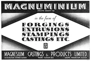 Extrusions: Magnesium Castings Ltd: Aero Forgings, Extrusions & Castings