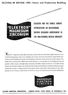 Zirconium: Magnesium Elektron Ltd - Magnesium
