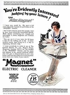The Jazz Age Club Collection: Magnet Electric Cleaner Advert, 1927