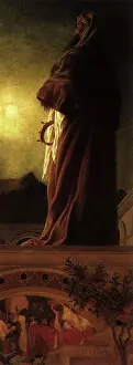 Magi: Magus Gazes at Star, by Leighton