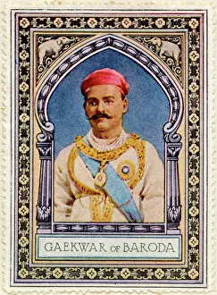 Baroda: Maharaja of Baroda / Stamp