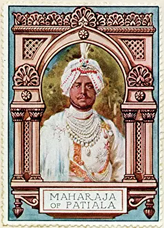 Ruling: Maharaja of Patiala / Stamp