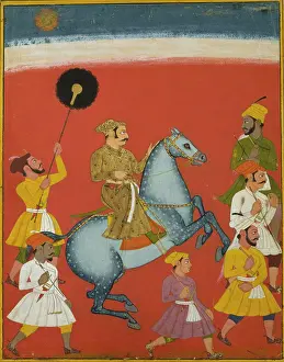 Udaipur: Maharana Raj Singh riding