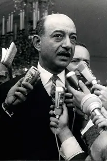 Possibility: Mahmoud Riad of Egypt on visit to Paris