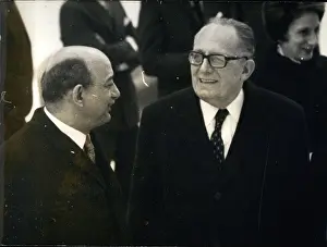 Mahmoud: Mahmoud Riad of Egypt on visit to Paris