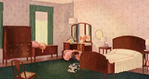 Dresser: Mahogany Bedroom Suite