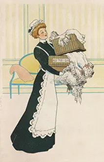 Purchases: MAID CARRIES CLOTHES