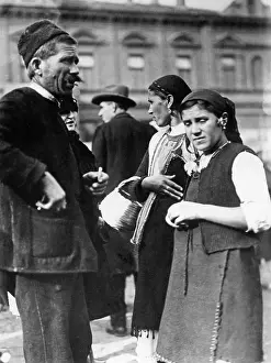 Engagement: Maid market in Sofia, 30s