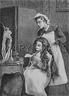 Mistresss: MAID READS LETTER