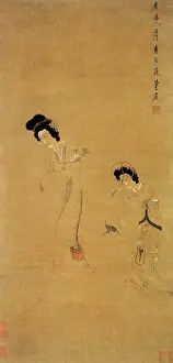 Maids: Maid-servants Chasing Butterflies