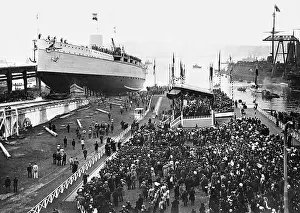 Trieste: Maiden voyage of the Prince Eugen, 1912