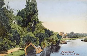 Towpath: Maidenhead, Berkshire - View from the Bridge