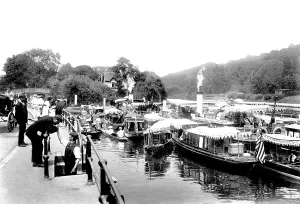 Boulters: Maidenhead, Boulters Lock 1906
