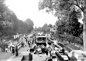 Boulters: Maidenhead, Boulters Lock 1925