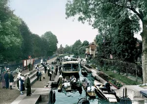 Boulters: Maidenhead, Boulters Lock 1925