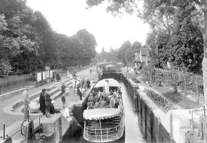 Boulters: Maidenhead, Boulters Lock 1925