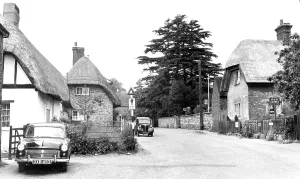 Moreton: Maids Moreton, the Village c1955