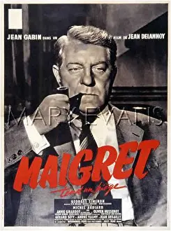 Delannoy: MAIGRET FILM POSTER