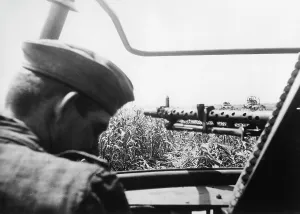 Maschinengewehr: Maikop front, Caucasus, 1942