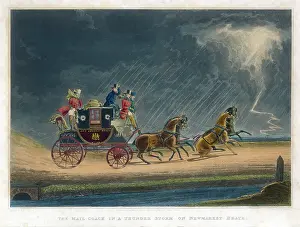 Vere: Mail Coach in a Thunder Storm