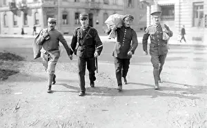 Lucerne: Mail for the interned in Switzerland, 1916