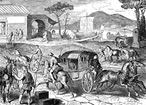 Messaging: mail / post, ancient world, Roman state mail