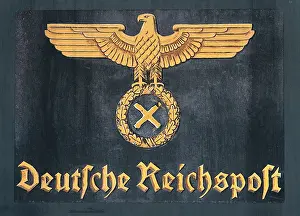 Reichspost: mail / post, emblem, German Reichspost, 1933