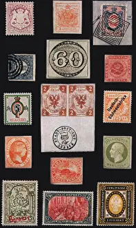 Warszawa: mail / post, postage stamps, different stamps