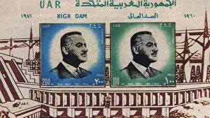 Gamal: mail / post, postage stamps, Egypt, 200 and 100
