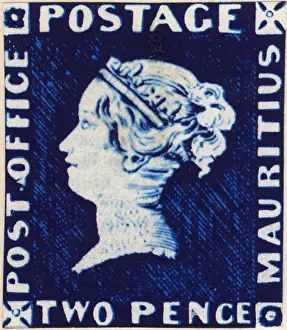 Reprint: mail / post, postage stamps, Great Britain, Mauritius