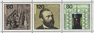 Pfennig: mail / post, stamps, West Germany, Deutsche Bundespost