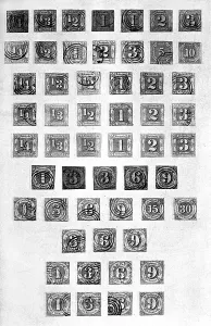 Thurn: mail / post, Thurn and Taxis, postage stamps