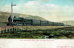 Shire: Mail Train at Summit, Kingussie, Inverness-shire